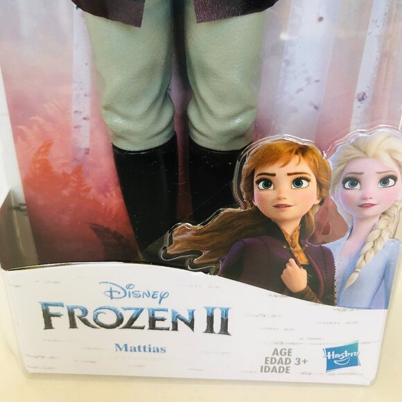 New in Box-Hasbro Disney Frozen II Doll -Mattias 11" - Picture 8 of 12